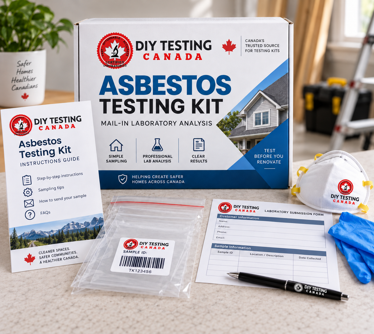 Asbestos Testing Locations Across Canada | DIY Testing Canada